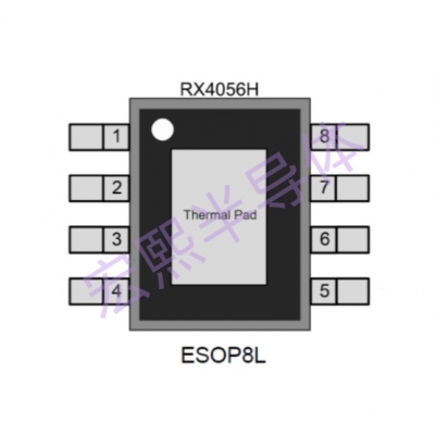 RX4056H  1.2A 線性鋰電池充電管理芯片